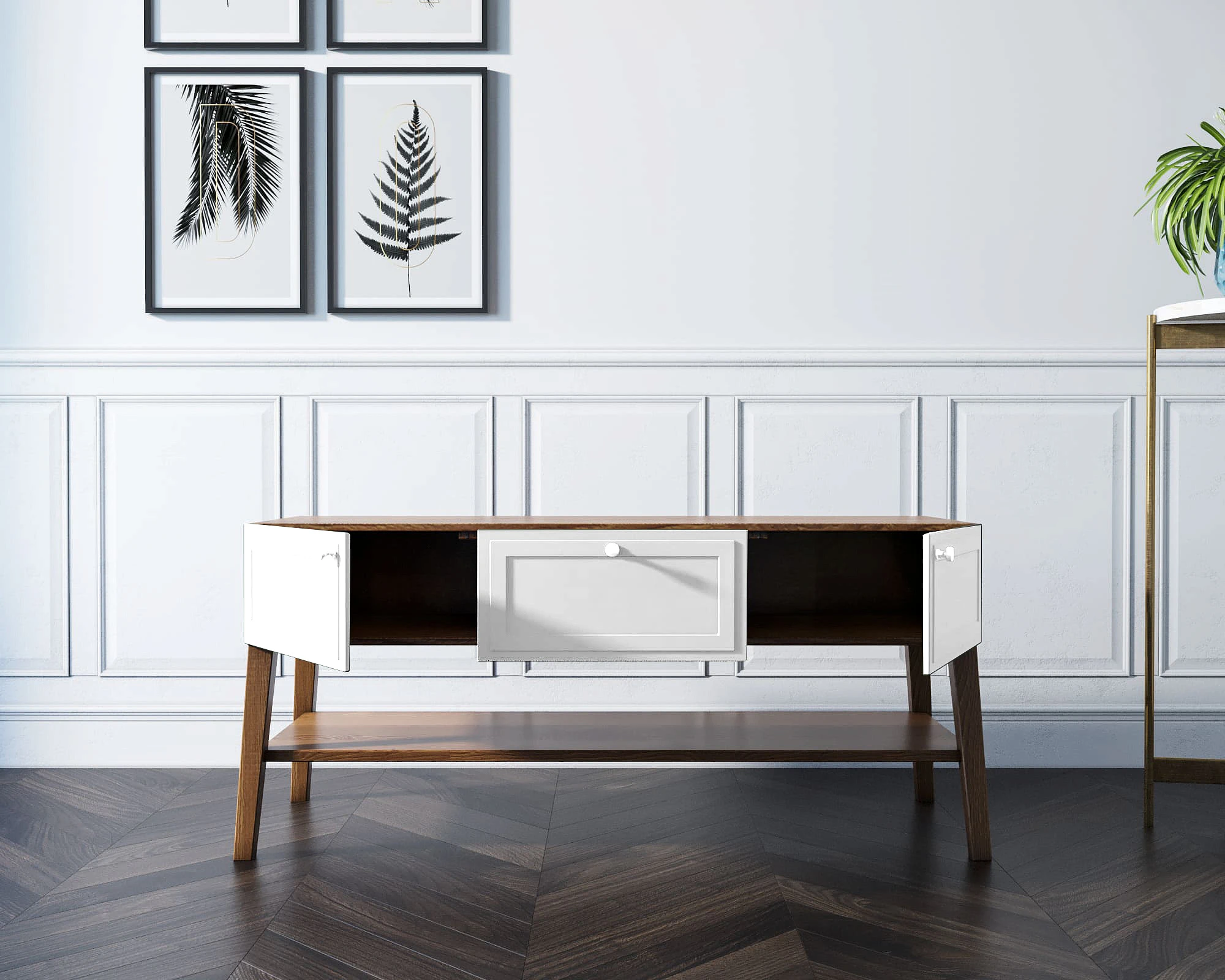 красивые Консоль широкая "Andersen" арт AN16WH