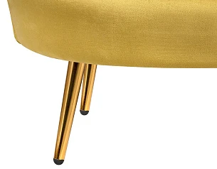 купить стильный Дизайнерский двухместный диван Pearl Double Yellow в интернет-магазине