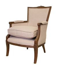 Мягкое полукресло с подлокотниками Tous Beige на заказ в интернет-магазине