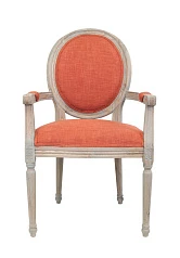 стильный Мягкий стул с подлокотниками Diella Orange
