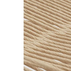 СКАМЬЯ HUBSCH, БУМАЖНЫЙ ШНУР, ДУБ FSC, НАТУРАЛЬНЫЙ