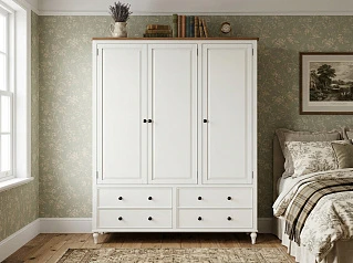Шкаф трехстворчатый "Одри (Odri)" с ящиками арт od2127KR3