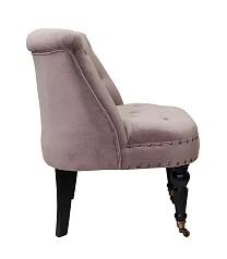 Низкое кресло Aviana Taupe Velvet в интерьере