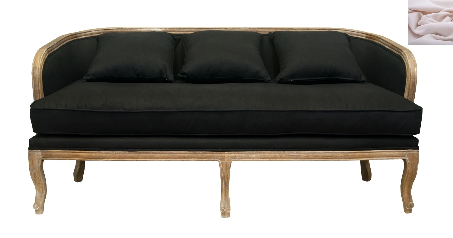 купить красивый Диван в стиле ретро Nora розовый