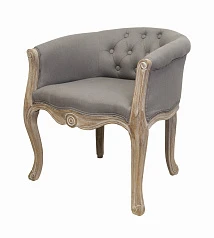 заказать стильное Низкое кресло ретро Kandy Grey