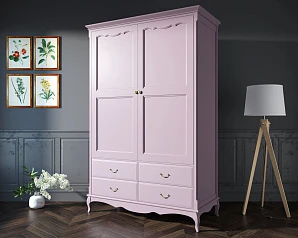 Шкаф "Leontina Lavanda" двустворчатый с ящиками арт ST9327KR2L