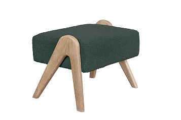 Кресло с пуфом для гостиниц Arrow Oak