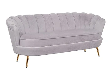 Дизайнерский диван для гостиниц Pearl Triple Grey в интернет-магазине
