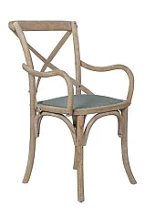 Стул Cross Back Old Arm в интерьере