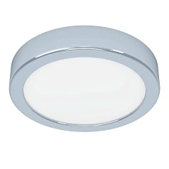 купить стильные 900639 Накладной светильник FUEVA 5, 11W (LED), 3000K, IP44, ?160, сталь, хром / пластик, белый в интернет-магазине