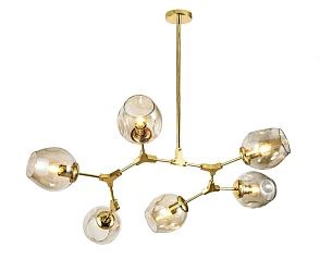 Люстра Branching 6 Gold в интерьере