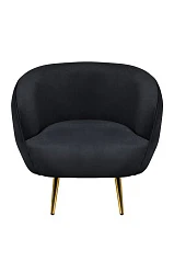 Мягкое кресло Benee Black в интерьере