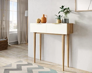 красивые Консоль с двумя ящиками "Line" LN16/GR1/beige в интернет-магазине