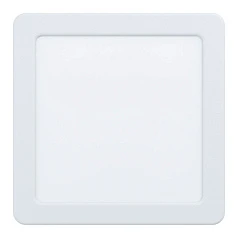 красивые 99179 Светодиодный встраиваемый светильник FUEVA 5, 11W (LED), 166х166, ET26, 1350lm, 4000K, сталь, белый на заказ
