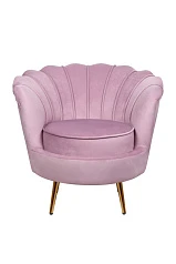 красивое Кресло ракушка Pearl Pink на заказ