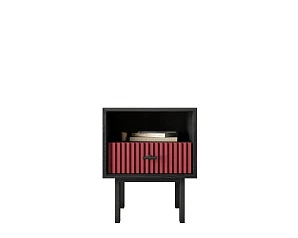 красивые Тумбочка с нижним ящиком "Emerson" арт EM17/red/L в интернет-магазине