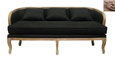 купить красивый Диван ретро Nora коричневый в интернет-магазине