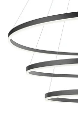 Люстра Orblaze 3 rings 600 black
