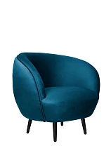 заказать Мягкое кресло Small Benee Izumrud на черных ножках
