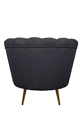купить Низкое кресло Pearl Black Boucle в интернет-магазине