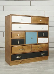 Комод для белья «Aquarelle Birch» 10 ящиков арт RE-19ETG/4 на заказ