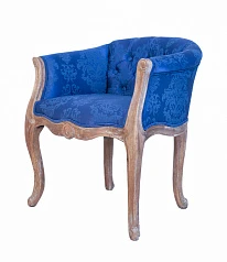 купить Низкое кресло ретро Kandy Blue в интернет-магазине