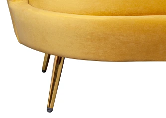 купить красивый Дизайнерский диван Pearl Triple Yellow в интернет-магазине