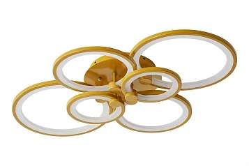 купить Люстра Oris 6 rings gold в интернет-магазине