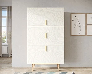купить Большой комод с шестью дверками "Line" LN04/GR1/beige