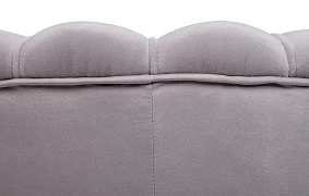 Низкое кресло ракушка Pearl Grey