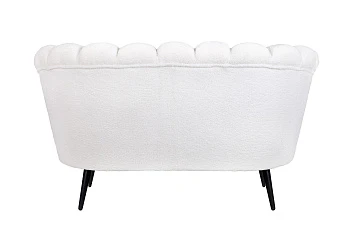 заказать Двухместный диван Pearl Double Boucle на черных ножках