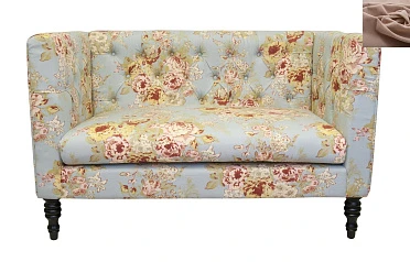 Диван Rose в современном стиле коричневый на заказ в интернет-магазине