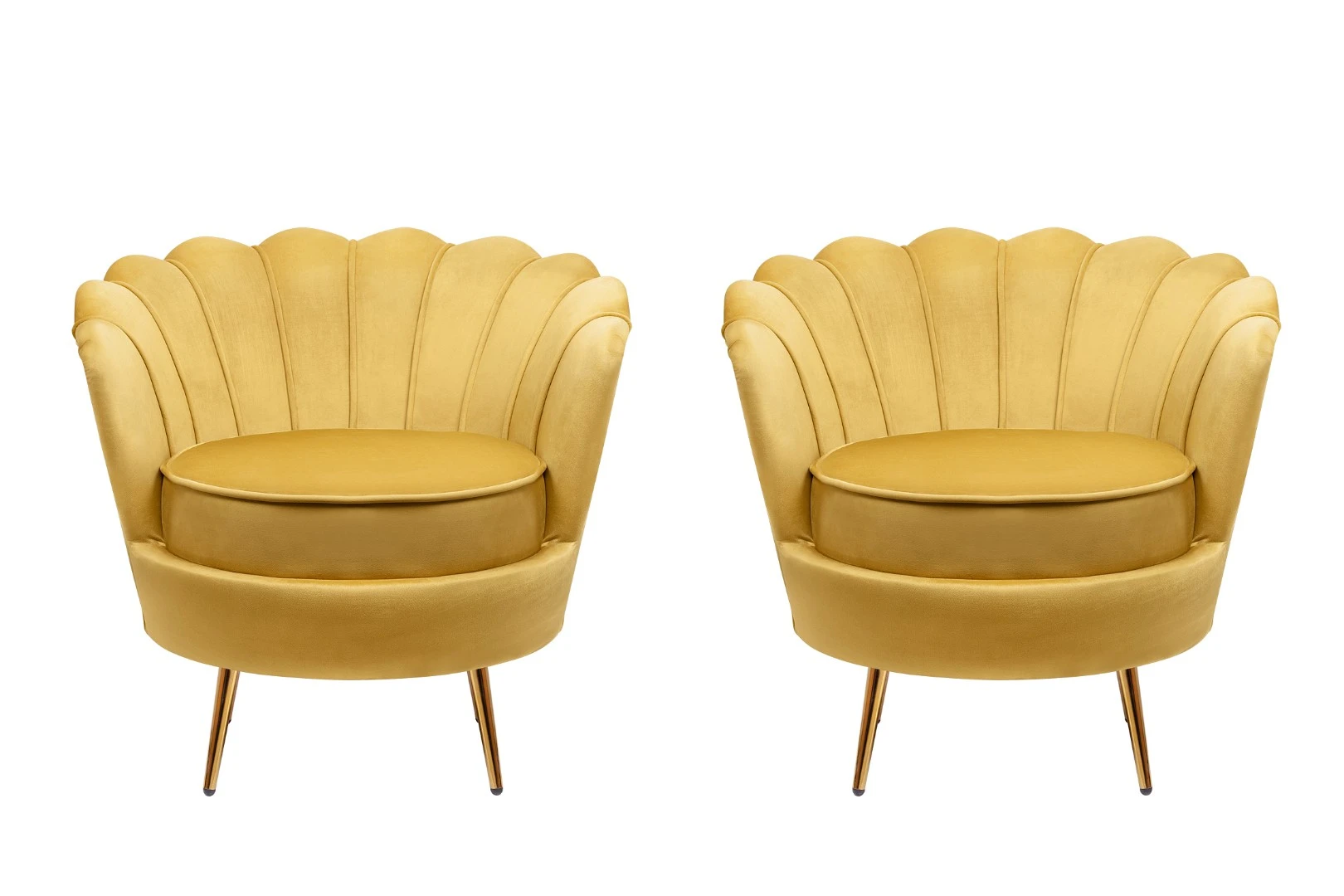 купить красивое Комплект кресел ракушка Pearl Yellow