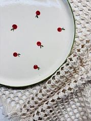 фото Тарелка "Яблочная" диаметр 19см