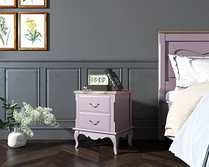 купить Тумба leontina Lavanda на два ящика арт ST9302/2L в интернет-магазине