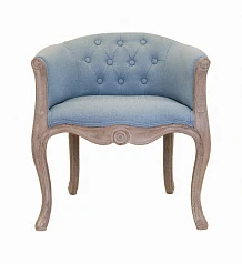 фото Низкое кресло ретро Kandy Light Blue