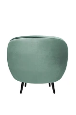 купить Мягкое кресло Small Benee Green на черных ножках