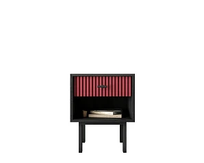 заказать стильные Тумбочка с верхним ящиком "Emerson" арт EM11/red/L
