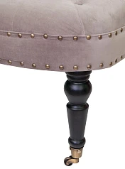 Низкое кресло Aviana Taupe Velvet в интерьере
