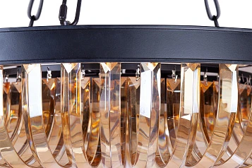 купить Люстра Terra Black Amber D80