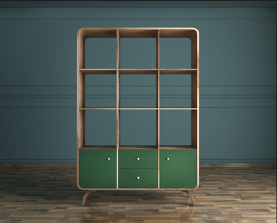 Стеллаж "Ellipse" арт EL13G